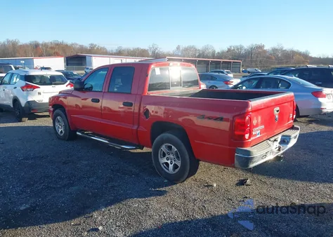 2006 Dodge Dakota Slt z USA, uszkodzony, nr VIN 1D7HW48N26S507395